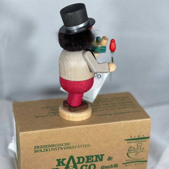 Kaden & Straco VINTAGE GmbH NIB German Wood GIGOLO Incense Smoker, 6" Tall - Picture 4 of 6